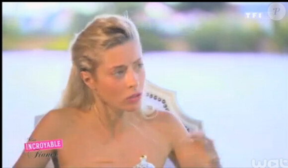 Clara, très énervée contre son faux fiancé (Extrait de l'épisode de Mon Incroyable Fiancé du vendredi 17 octobre 2014 sur TF1.)