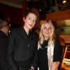 Natacha Polony, Sophie Favier - 3e édition du Pot-au-feu des célébrités au restaurant Louchebem à Paris le 16 octobre 2014.
