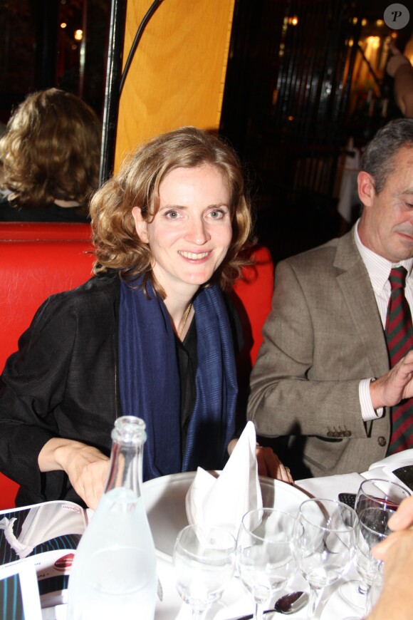 Nathalie Kosciusko-Morizet - 3ème édition du Pot-au-feu des célébrités au restaurant Louchebem à Paris le 16 octobre 2014.