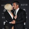 Lady Gaga et Taylor Kinney très amoureux lors de l'événement Harper's Bazaar pour Icons by Carine Roitfeld à New York le 5 septembre 2014