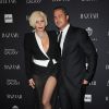 Lady Gaga et Taylor Kinney très amoureux lors de l'événement Harper's Bazaar pour Icons by Carine Roitfeld à New York le 5 septembre 2014