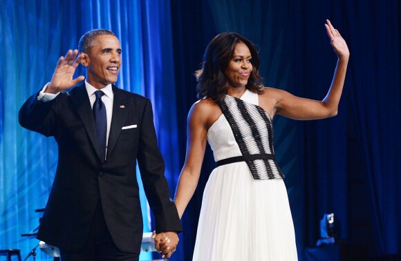 Barack Obama et Michelle Obama le 27 septembre 2014 à Washington.