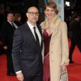  Stanley Tucci et sa femme Felicity Blunt - C&eacute;r&eacute;monie des BAFTA Awards &agrave; la Royal Opera House &agrave; Londres le 16 f&eacute;vrier 2014  