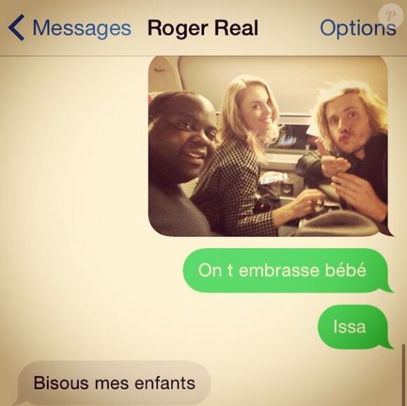 Issa Doumbia s'est montré très affecté par la mort de Roger Delattre, sur Instagram, le 19 octobre 2014