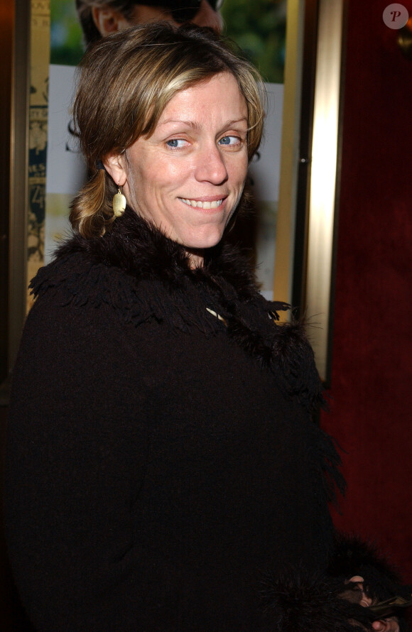Frances McDormand à New York le 4 décembre 2003.