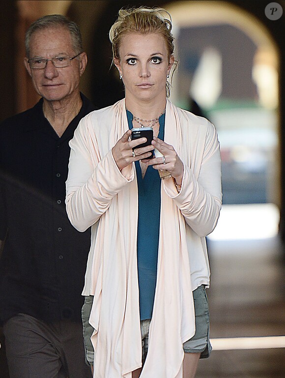 Britney Spears à Los Angeles, le 22 octobre 2014.