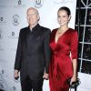 Bruce Willis et Emma Heming lors du 13e gala "A Great Night in Harlem" à New York le 24 octobre 2014.