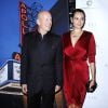 Bruce Willis et Emma Heming lors du 13e gala "A Great Night in Harlem" à New York le 24 octobre 2014.