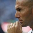  Zinedine Zidane &agrave; Madrid, le 18 ao&ucirc;t 2013. 