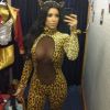 Kim Kardashian dans une tenue animale très sexy pour Halloween en 2012
