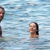 Jenson Button et sa belle fiancée Jessica Michibata lors de leurs vacances amoureuses sur l'île de Maui à Hawaï, le 20 octobre 2014