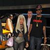 Nicki Minaj et son ex Safaree Samuels à New York, le 6 avril 2014. 