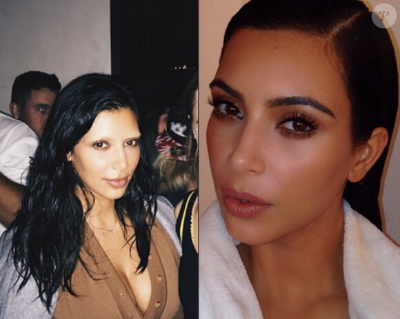 Kim Kardashian a tenté l'expérience du "no brow". Bonne ou mauvaise idée ?