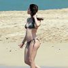 Exclusif- Jessica Biel en vacances à Hawaï le 27 septembre 2014, dévoile un petit ventre rond...