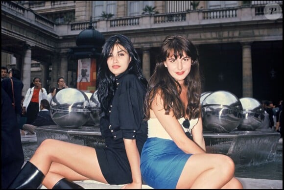 Lio et Helena Noguerra à Paris, le 1er juillet 1988.