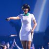 Nicki Minaj, présentatrice ultrasexy des MTV Europe Music Awards 2014 au SSE Hydro. Glasgow, le 9 novembre 2014.
