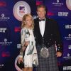 Hayley Roberts et David Hasselhoff assiste aux MTV Europe Music Awards 2014 au SSE Hydro. Glasgow, le 9 novembre 2014.
