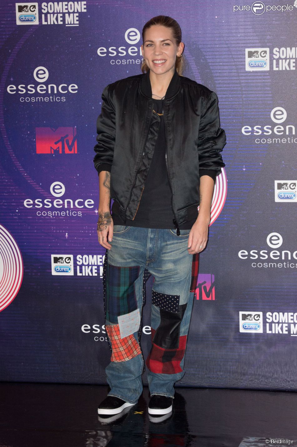  Skylar Grey assiste aux MTV Europe Music Awards 2014 au SSE Hydro. Glasgow, le 9 novembre 2014. 