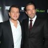 Matt Damon et Ben Affleck à la soirée "Project Greenlight" saison 4 à Los Angeles, le 7 novembre 2014
