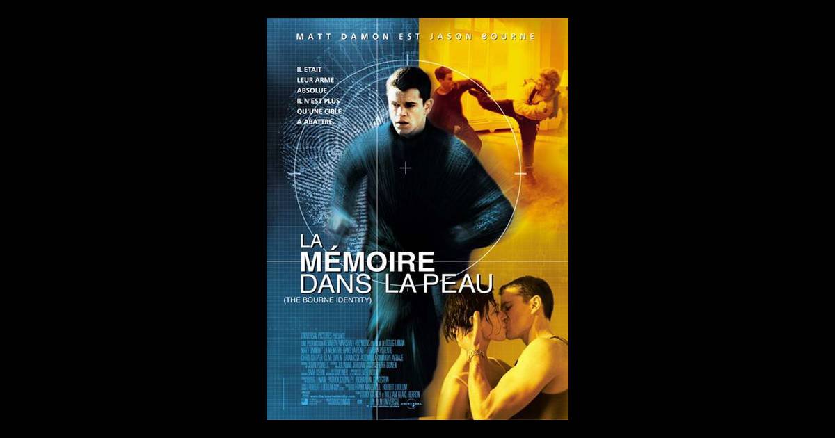 L'affiche de La Mémoire dans la peau (2002) - Purepeople