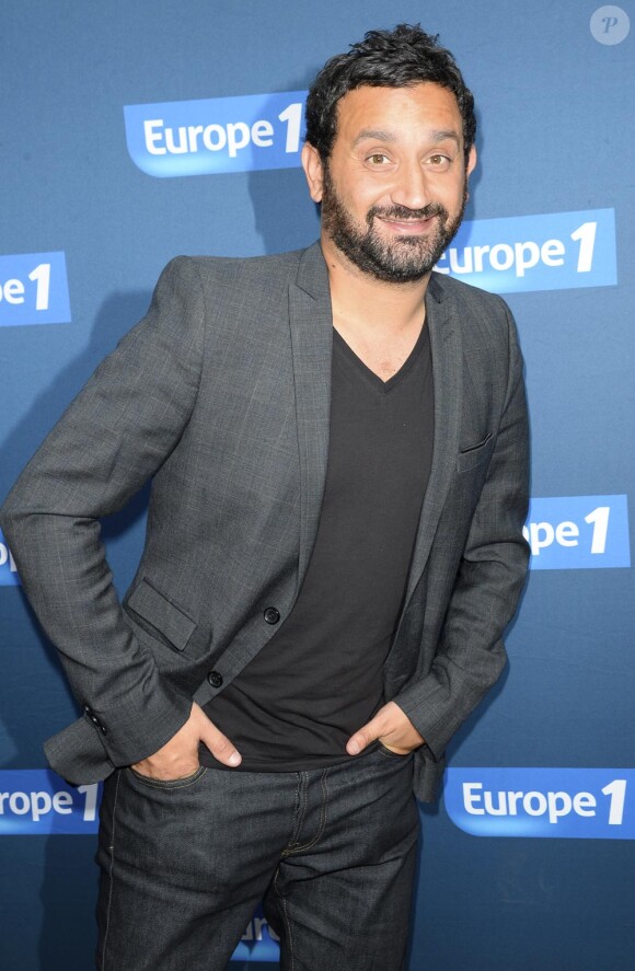 Cyril Hanouna, à la conférence de presse de rentrée d'Europe 1, le 4 septembre 2014