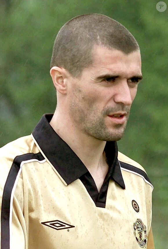 Roy Keane à Manchester le 3 mai 2001. 