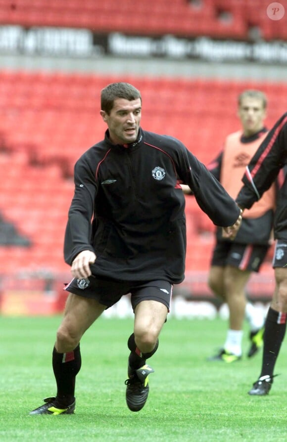 Roy Keane à Manchester le 11 août 2001. 