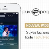 Découvrez le nouveau widget de l'application Purepeople sur iPhone