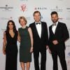 Eva Longoria, Aletta Stas, Peter Stas, Ricky Martin - Soirée Global Gift Gala à Londres le 17 novembre 2014