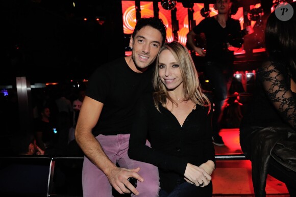Maxime Dereymez et Tonya Kinzinger - Le Queen célèbre les 25 ans de sa soirée incontournable "Disco Queen" en invitant l'équipe du cabaret de Thierry Mugler à Paris le 17 novembre 2014