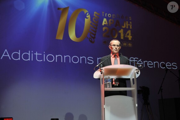Jean-Louis Garcia lors des 10e Trophées APAJH (Association Pour Adultes et Jeunes Handicapés) 2014 au Carrousel du Louvre. Paris, le 17 novembre 2014.