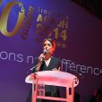  Virginie Guilhaume lors des 10e Trophées APAJH (Association Pour Adultes et Jeunes Handicapés) 2014 au Carrousel du Louvre. Paris, le 17 novembre 2014. 