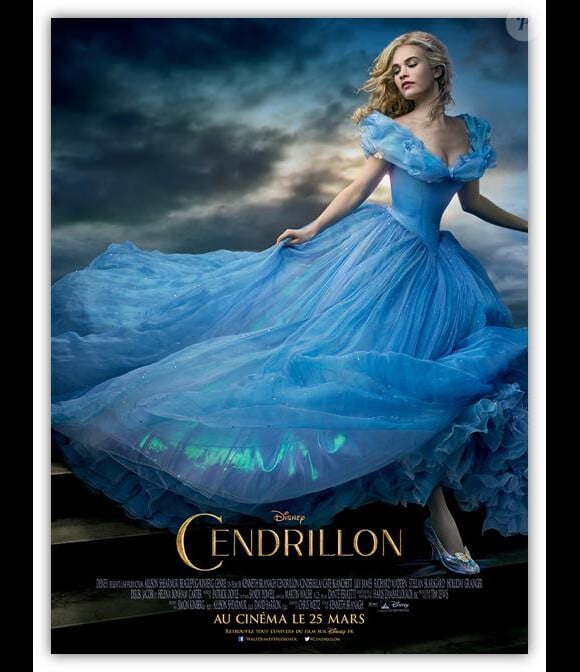 Affiche du film Cendrillon, au cinéma le 25 mars 2015