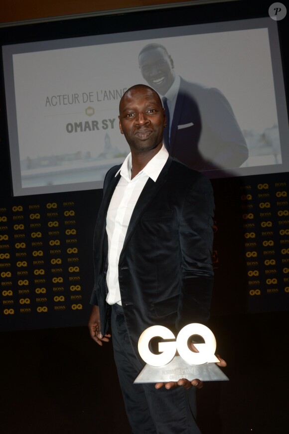 Exclusif - Omar Sy - Soirée "L'homme de l'année GQ 2014" au Musée d'Orsay, à Paris le 19 novembre 2014.