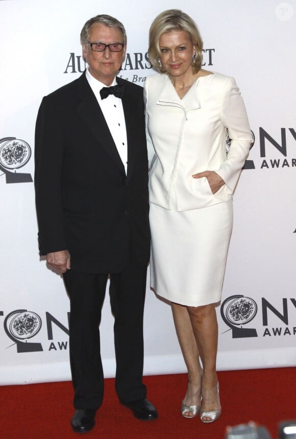 Mike Nichols, Diane Sawyer aux Tony Awards 2012.