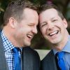 Sean Hayes et son mari Scott Icenogle, photo postée sur Facebook le 20 novembre 2014
