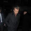David Beckham lors de la soirée du magazine Another Man au Mark's Club. Londres, le 20 novembre 2014.