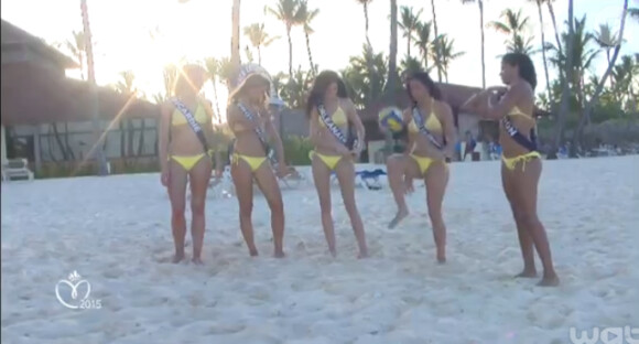 Les Miss s'éclatent à la plage - Les 33 prétendantes au titre de Miss France 2015 : Leur folle semaine à Punta Cana, en République Dominicaine