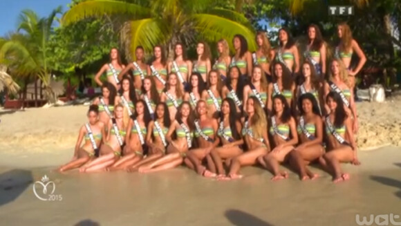 Photo de groupe - Les 33 prétendantes au titre de Miss France 2015 : Leur folle semaine à Punta Cana, en République Dominicaine