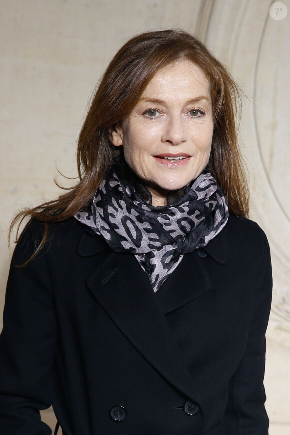Isabelle Huppert à Paris, le 20 janvier 2014.
