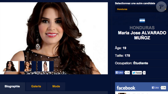 Miss Honduras a été retrouvée morte dans son pays, avec dix balles dans le corps