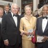 Kofi Annan et son épouse Nane Annan assistaient le 21 novembre 2014 à lz remise du prix Chatham House à Melinda Gates au Royal United Services Institute, à Londres.