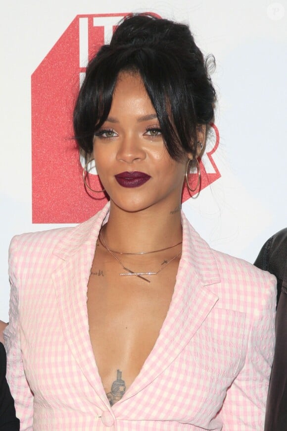 Rihanna lors de la soirée MAC en novembre 2014
