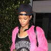 Rihanna à la sortie du restaurant Giorgio Baldi à Santa Monica le 15 octobre 2014