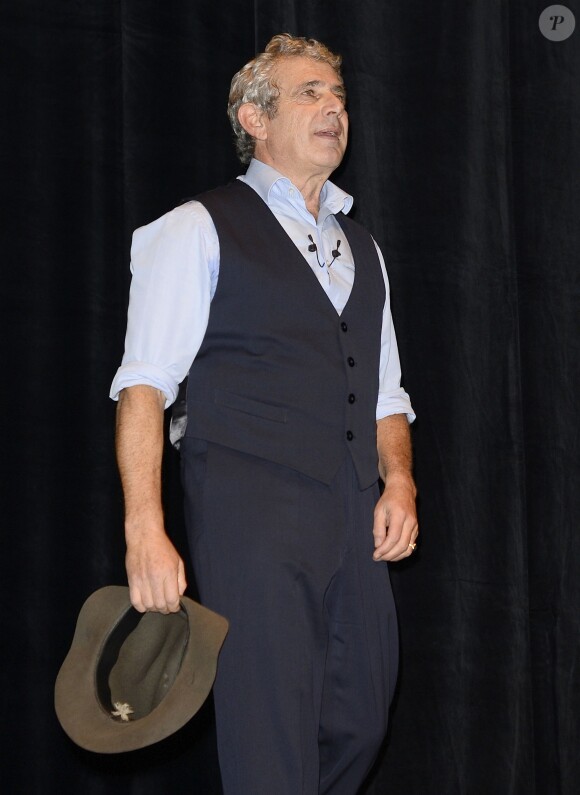 Exclusif - Michel Boujenah - Générale du nouveau spectacle "Ma vie rêvée" de Michel Boujenah au Théâtre Edouard VII à Paris, le 24 novembre 2014.