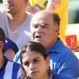  Jean Benguigui - Laurent Ruquier assiste au match de la France contre l'Allemagne &agrave; Rio de Janeiro au Br&eacute;sil le 4 juillet 2014.&nbsp; 