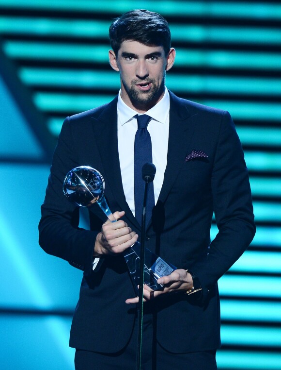 Michael Phelps aux ESPY Awards au Nokia Theatre L.A. Live de Los Angeles, le 17 juillet 2013