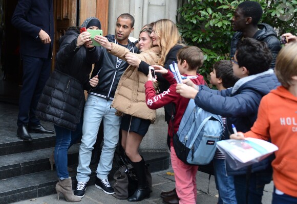 Lucas lors du déjeuner organisé par le président du PSG Nasser Al-Khelaïfi au restaurant La Société, à Paris le 27 novembre 2014