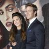 Armie Hammer et sa femme Elizabeth Chambers - Avant-Premiere du film "Lone Ranger" à Paris le 24 juillet 2013.