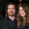 Christian Bale et Sibi Blazic lors de la première du film "Exodus: Gods and Kings 3D" à Londres, le 3 décembre 2014.